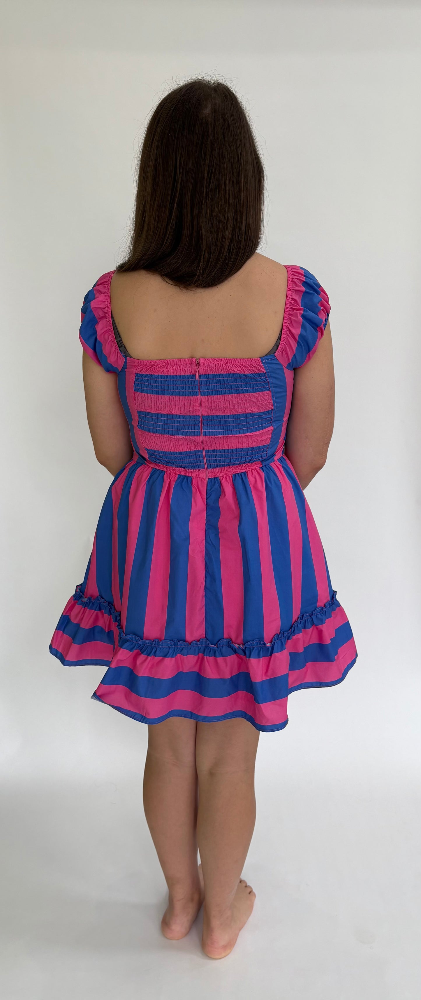 Summer In Stripes Mini Dress